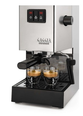 Gaggia Classic, stříbrná 