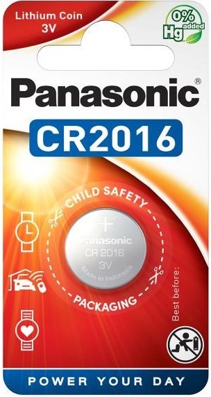 Baterie knoflíková Panasonic CR2016
