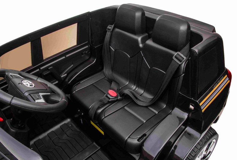 Elektrické auto Beneo Toyota Landcruiser 12V černé