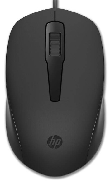 Myš HP 150 optická/3 tlačítka/1600DPI - černá