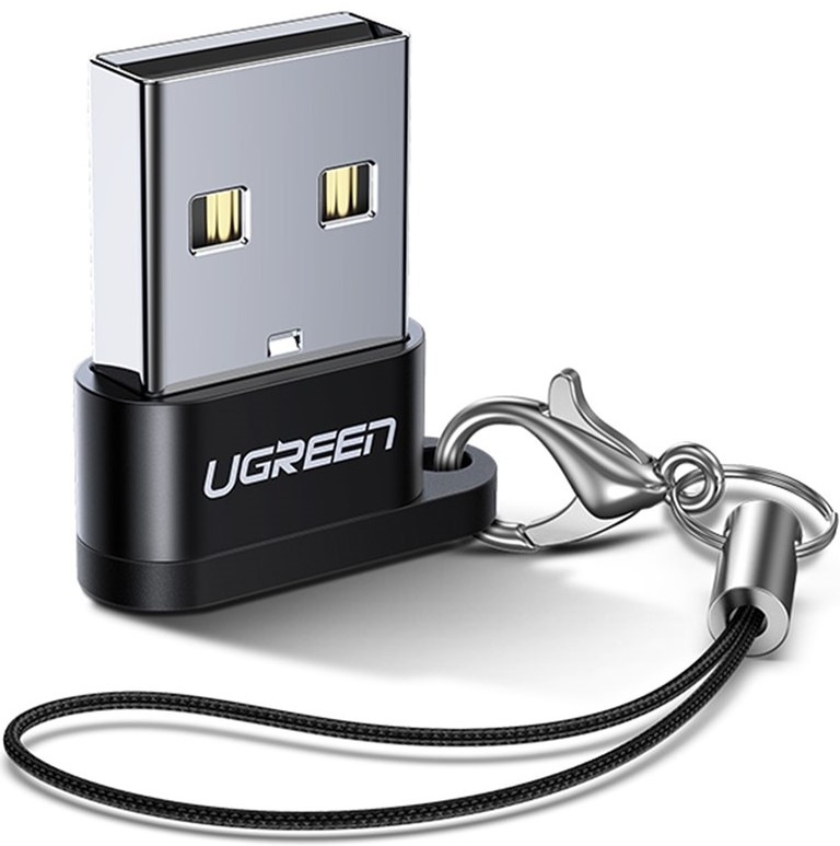 Redukce UGREEN USB-C/USB 2.0 - černá