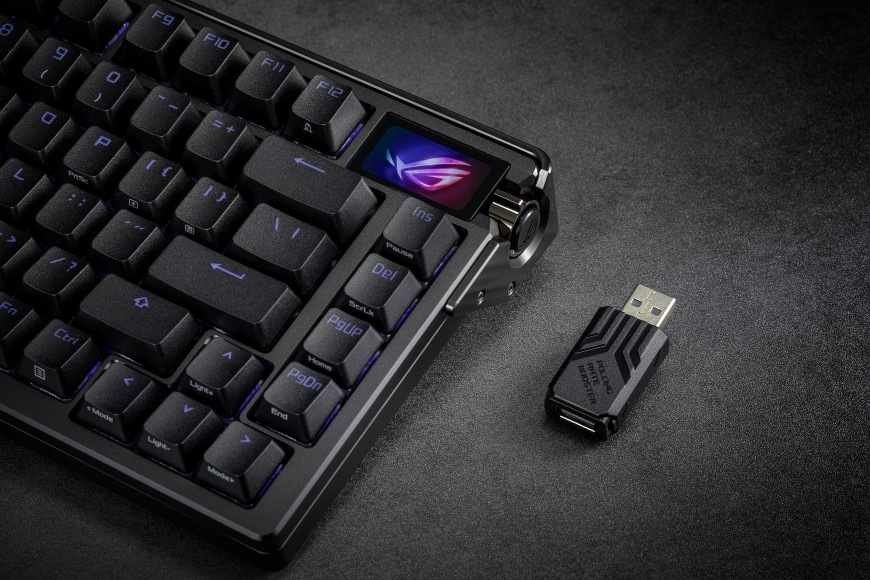 Klávesnice Asus ROG Azoth Extreme (ROG NX Snow / PBT) - US layout - černá