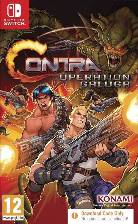 Contra: Operation Galuga (Code in a Box), Nintendo Switch