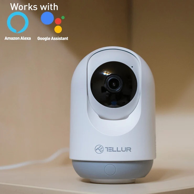  IP kamera Tellur WiFi Smart - bílá