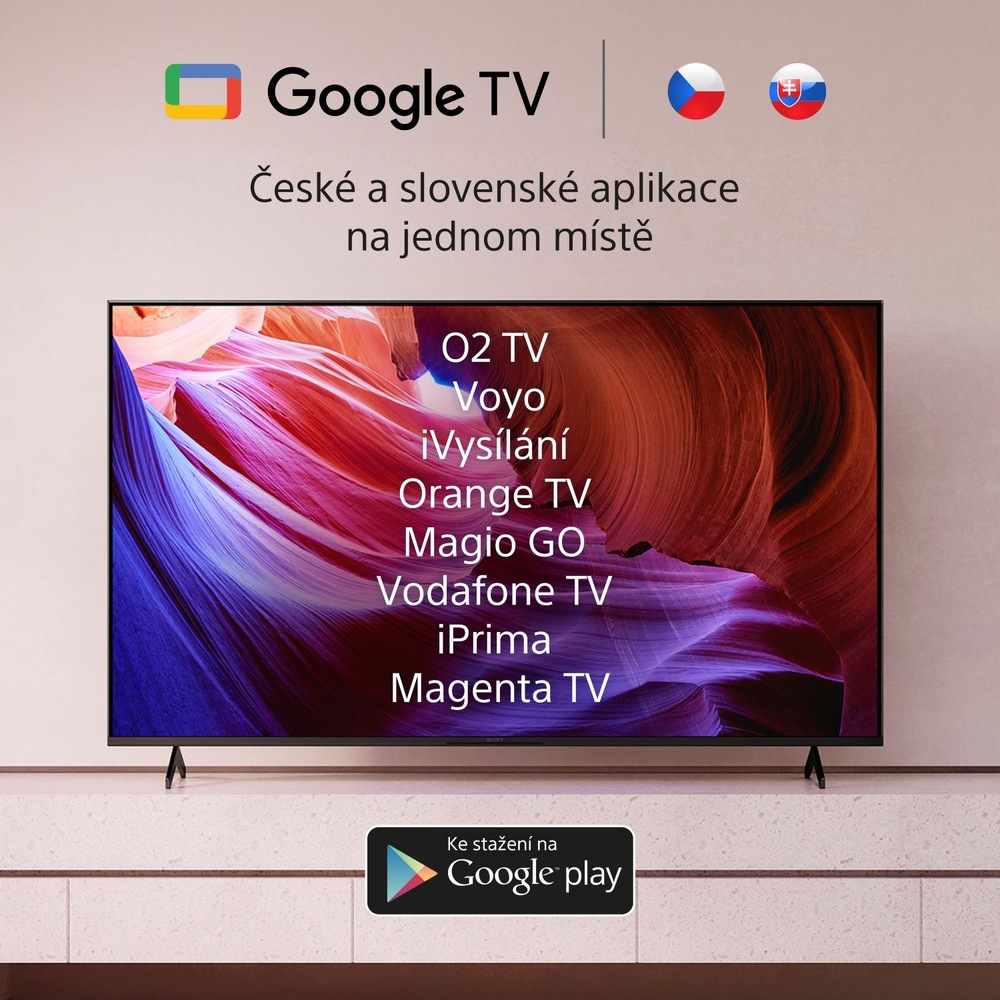 Google TV Sony, Televize Sony SONKD50X80L