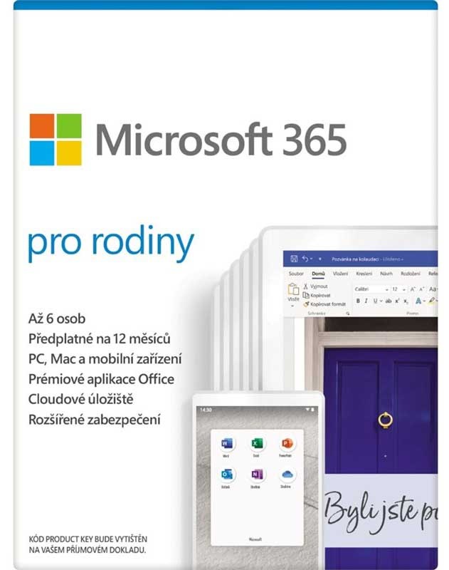 Microsoft 365 pro rodiny