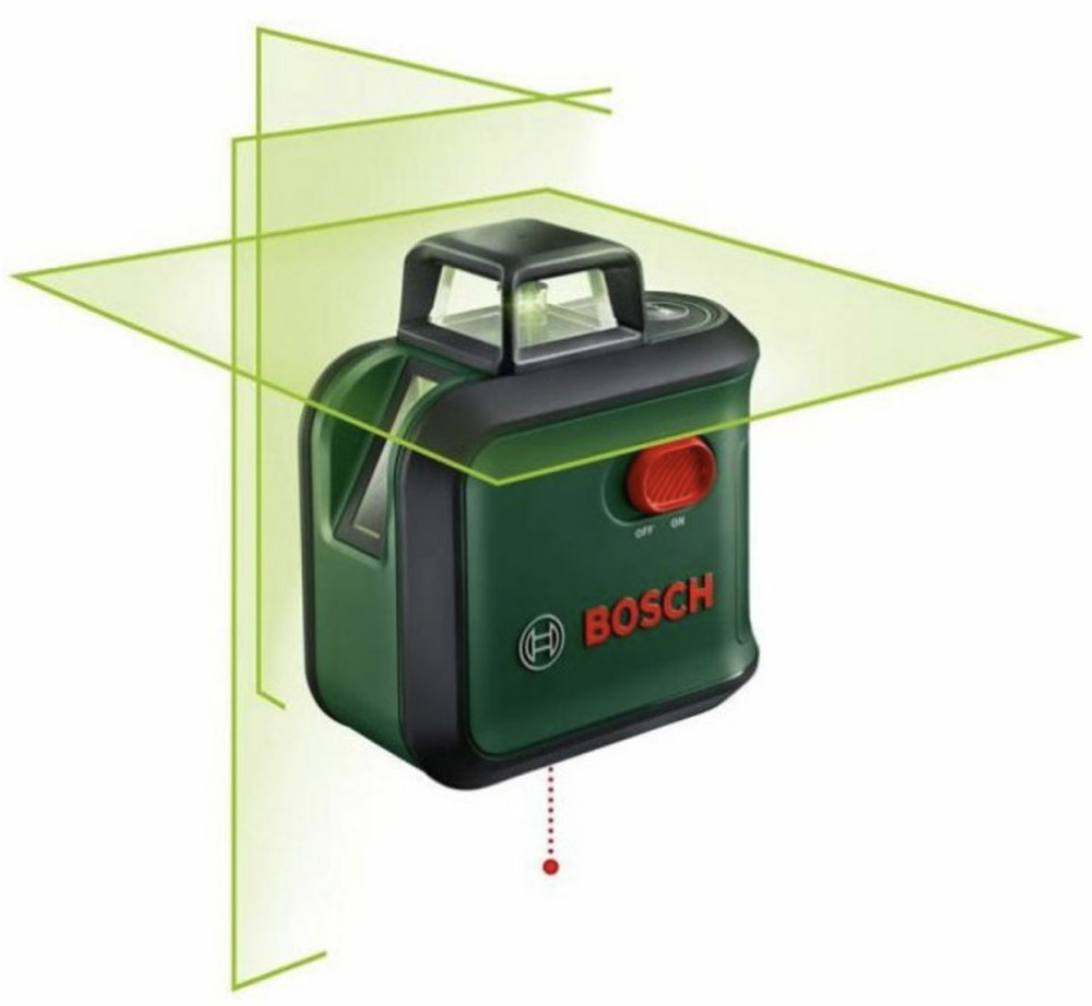 Křížový laser Bosch AdvancedLevel 360 + stativ