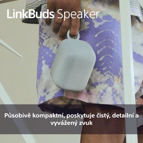 Přenosný reproduktor Sony LinkBuds Speaker, černý