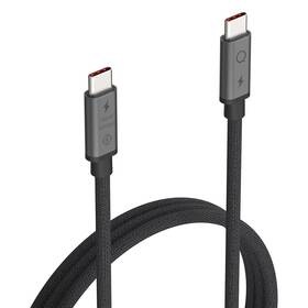 Kabel Linq byELEMENTS USB-C/USB-C, 3.2 Gen.2 100W/10Gbps, 2m (LQ48030) černý