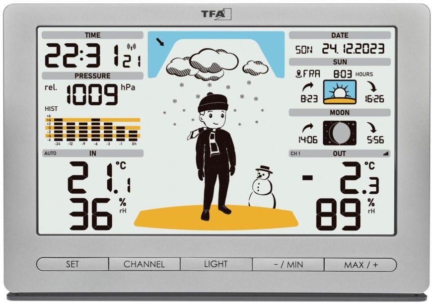 TFA 35.1097.54 METEO JACK, stříbrná