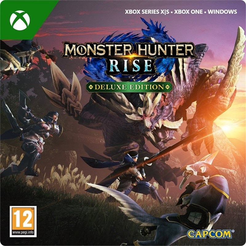 Monster Hunter Rise - Deluxe Edition – elektronická licence, Xbox Series / Xbox One / PC
