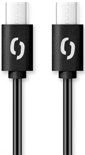 Kabel Aligator Power 100W, USB-C/USB-C, 5A, 2,5m - černý