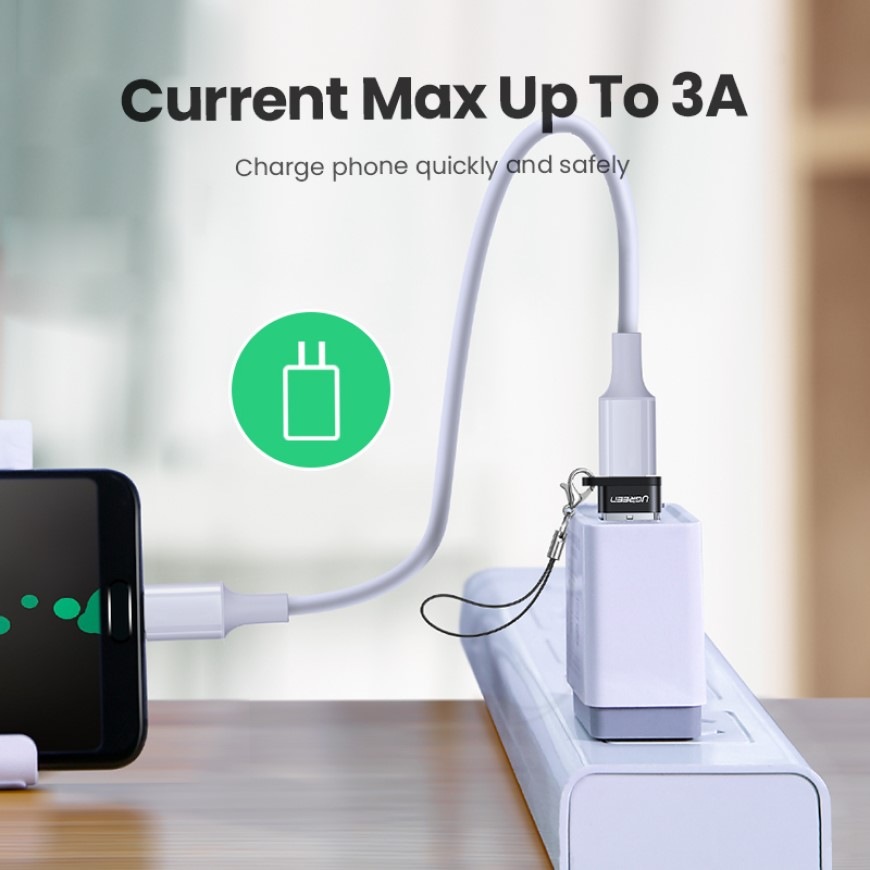 Redukce UGREEN USB-C/USB 2.0 - černá