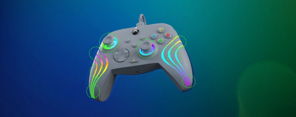 PDP Afterglow Wave RGB Wired Controller pro Xbox Series X|S / Xbox One / PC (049-024-GE)