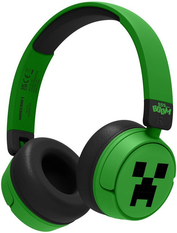 OTL Technologies Minecraft Creeper Wireless, černá/zelená