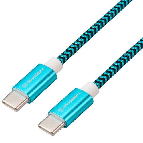 Kabel GoGEN USB-C/USB-C, modrá