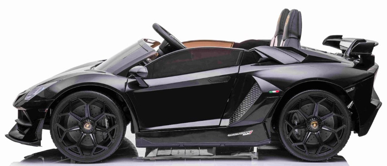 Elektrické auto Beneo Lamborghini Aventador 24V dvojmístné černé