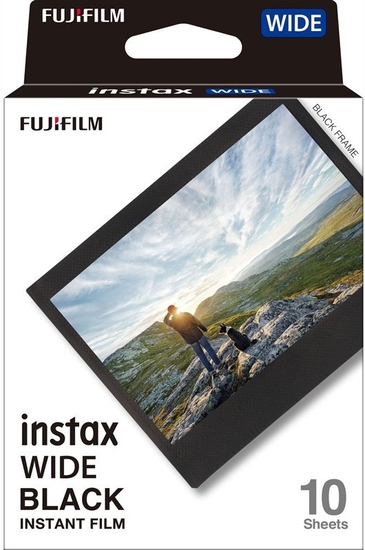 Instantní film Fujifilm Instax Wide BLACK FRAME