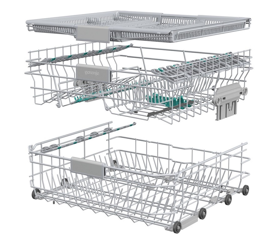 Vestavná myčka Gorenje ULTRABI16WIFIX, Multiclack system