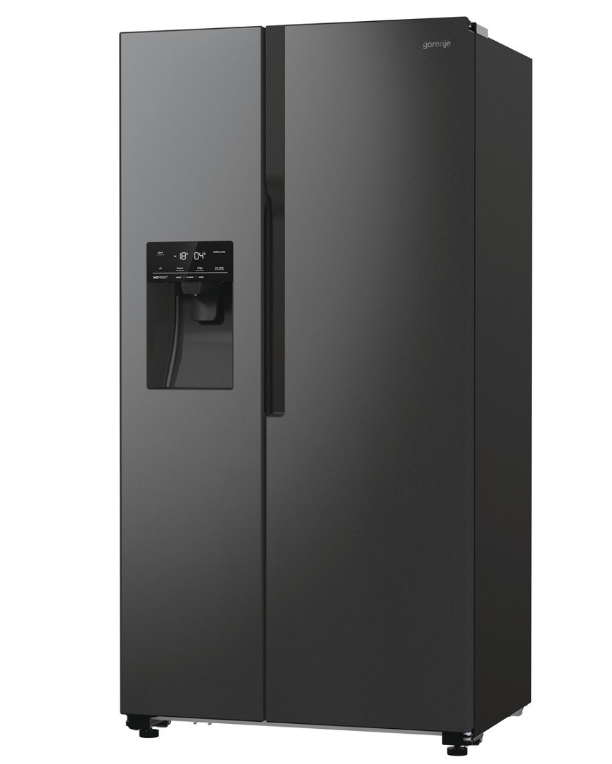 Americká chladnička Gorenje NRR9185ESBXL, černá, EcoMode