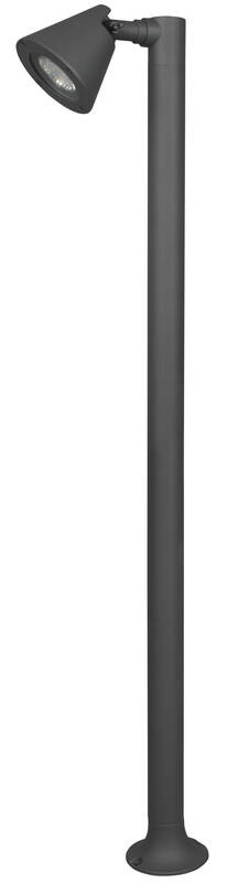 Venkovní svítidlo TRIO Kaveri, 100 cm - antracitové