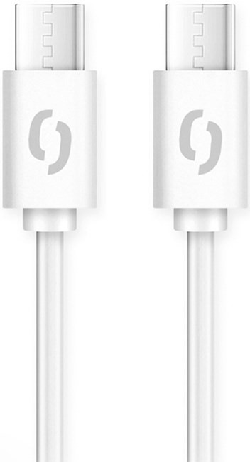 Kabel Aligator Power 100W, USB-C/USB-C, 5A, 2,5m - bílý