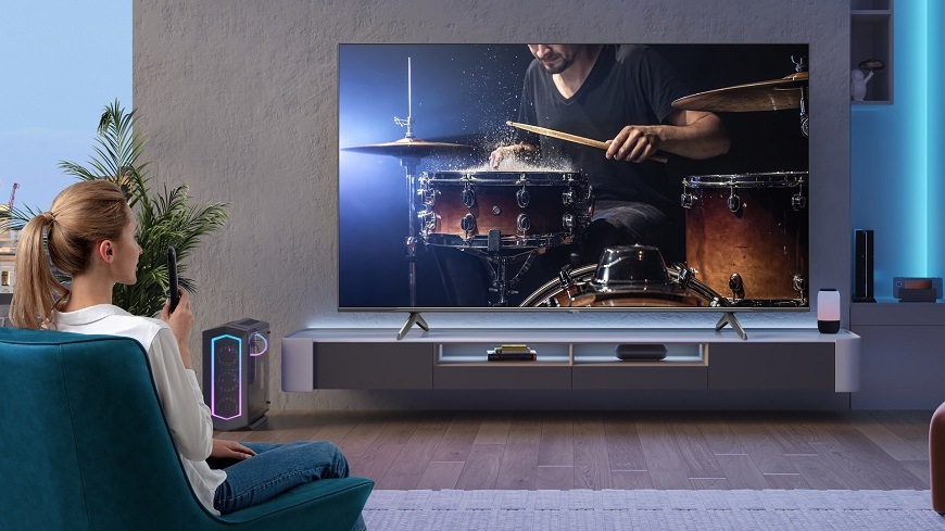 Televize Hisense 100E7NQ PRO, Hlasové ovládání