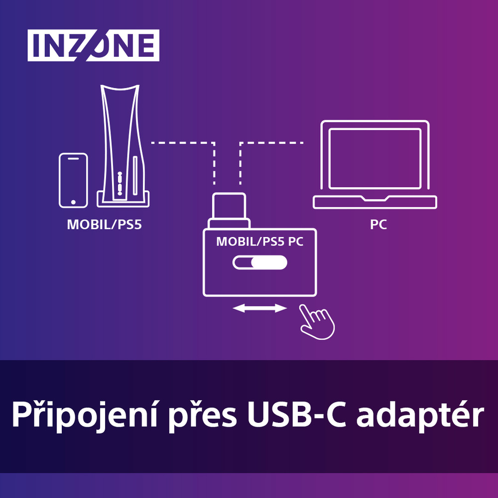 Sony Inzone Buds, černá