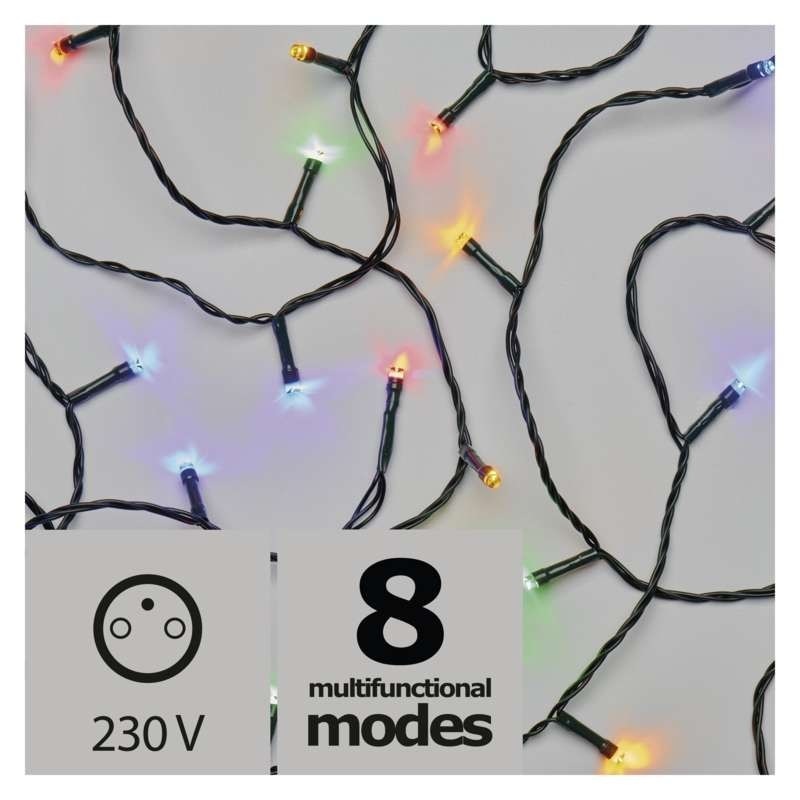 EMOS 180 LED, 18 m, multicolor