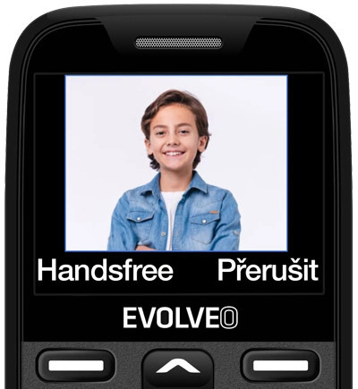 Evolveo EasyPhone XR, černá