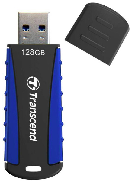 Flash USB Transcend JetFlash 810 128 GB USB 3.1 Gen 1 - černý/modrý