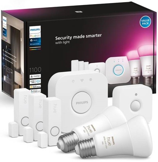 Kompletní sada Philips Hue Secure Starter Kit