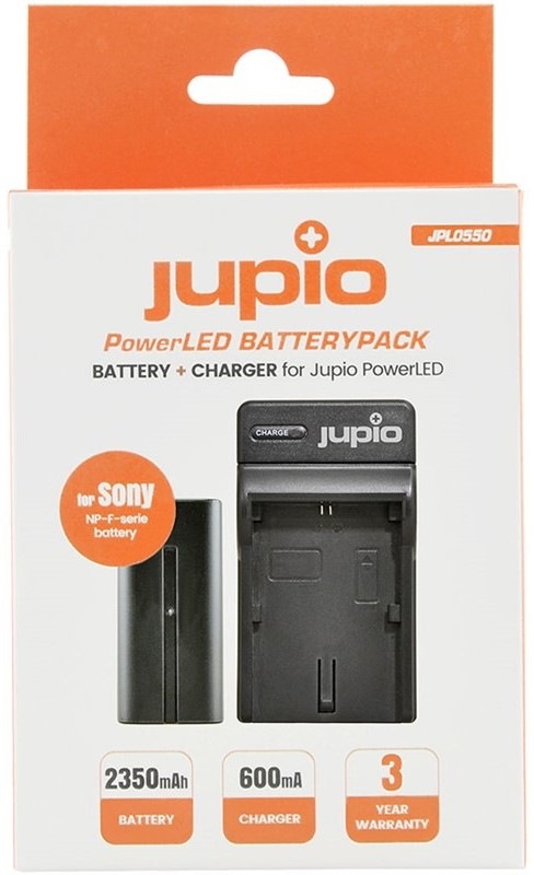 Baterie Jupio F 550 + Charger (EU/UK)