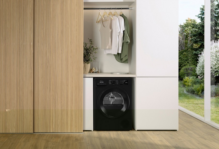 Sušička prádla Gorenje DPNE82GNLWIFIB, černá