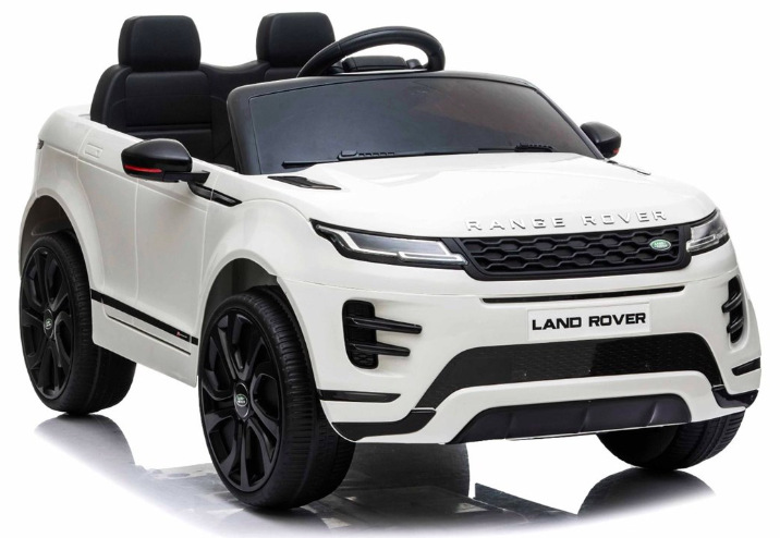 Elektrické auto Beneo Range Rover Evoque bílé