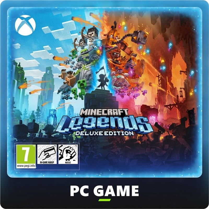 Minecraft Legends - Deluxe Edition – elektronická licence, PC