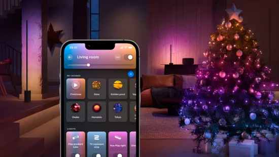 Vánoční osvětlení Philips Hue Festavia 40m