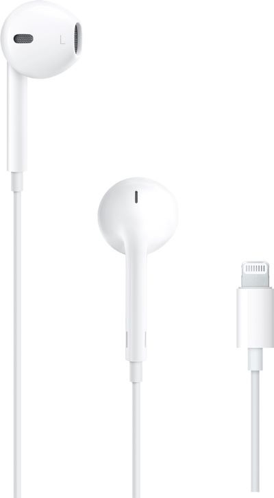 Sluchátka Apple EarPods Lightning - bílá