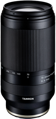 Tamron 70–300 mm F/4.5–6.3 Di III RXD pro Sony FE (A047SF), černá