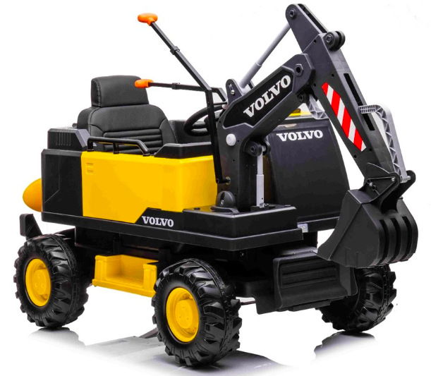 Elektrický bagr Beneo Volvo Excavator 12V žlutý