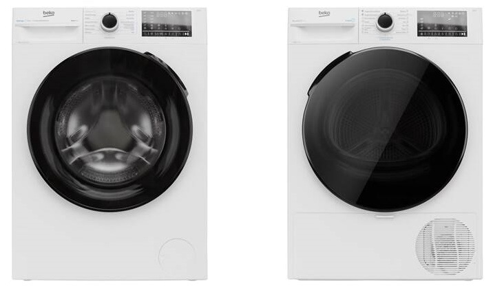 Set Beko pračka BM3WFU4941WC, bílá + sušička Beko BM3