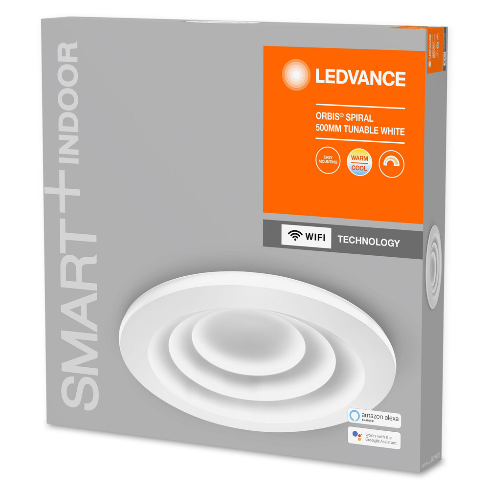 LEDVANCE SMART+ Tunable White Spiral 500, bílá