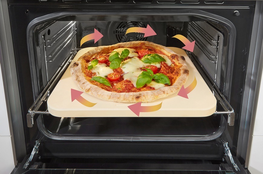 Kombinovaný sporák Gorenje GKS5C70XF, nerezová, program Pizza