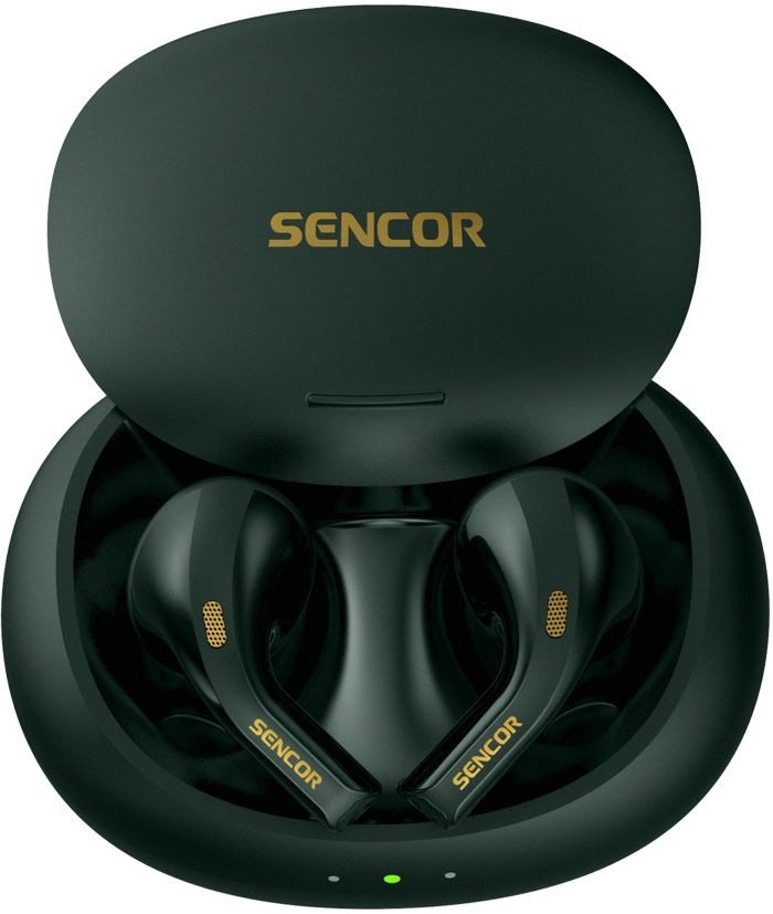 Sluchátka Sencor SEP 560BT v zelené barvě