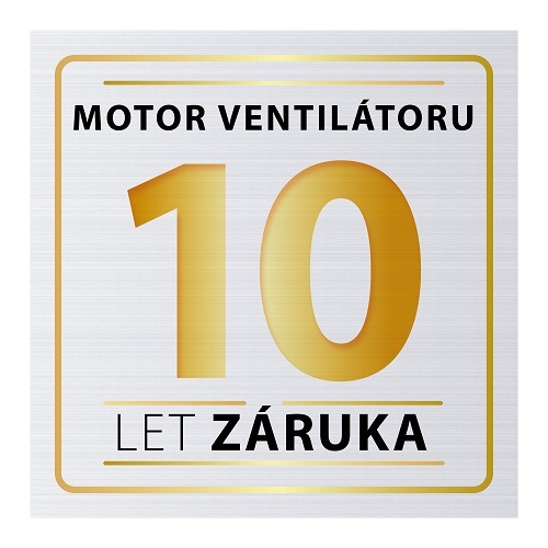 Prodloužená záruka Whirlpool 10 let na motor ventilátoru