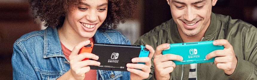 Nintendo Switch Neon OLED + Super Mario Bros. Wonder + 12měsíční online členství