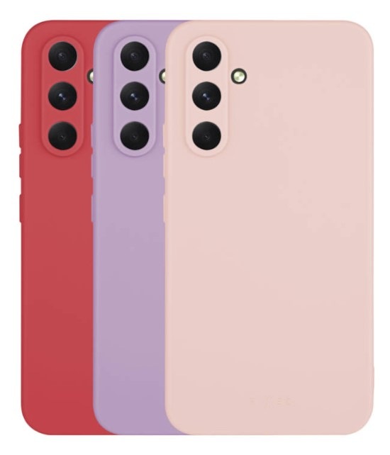 FIXED Story na Samsung Galaxy A54 5G - červená/růžová/fialová