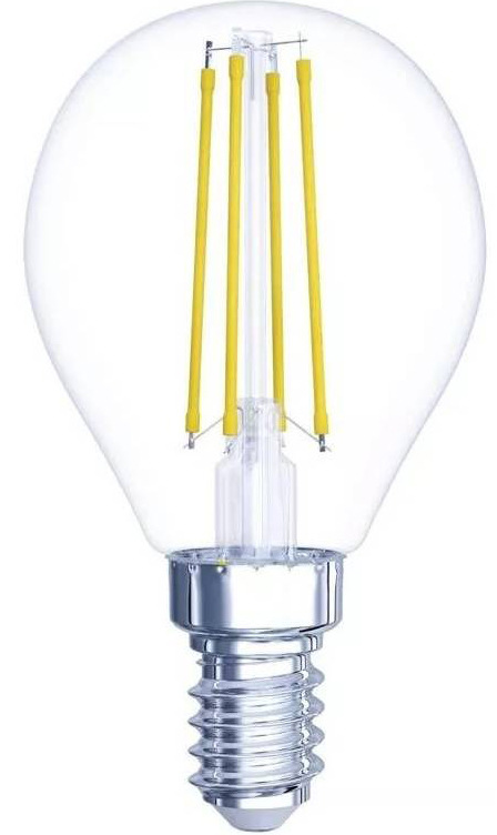 Žárovka LED EMOS Filament Mini Globe, 6W, E14, teplá bílá