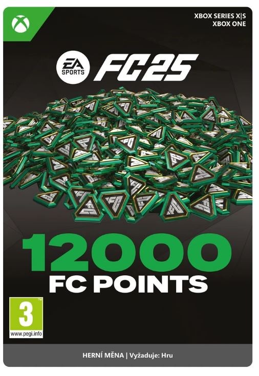 EA FC 25 – 12 000 FC POINTS – elektronická licence, Xbox Series / Xbox One