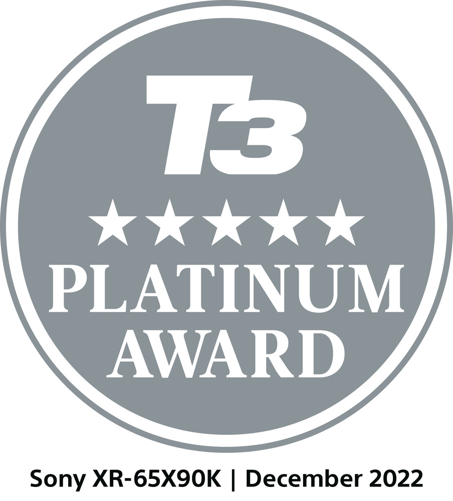 Sony XR-65X93K December 2022 T3 platinum award